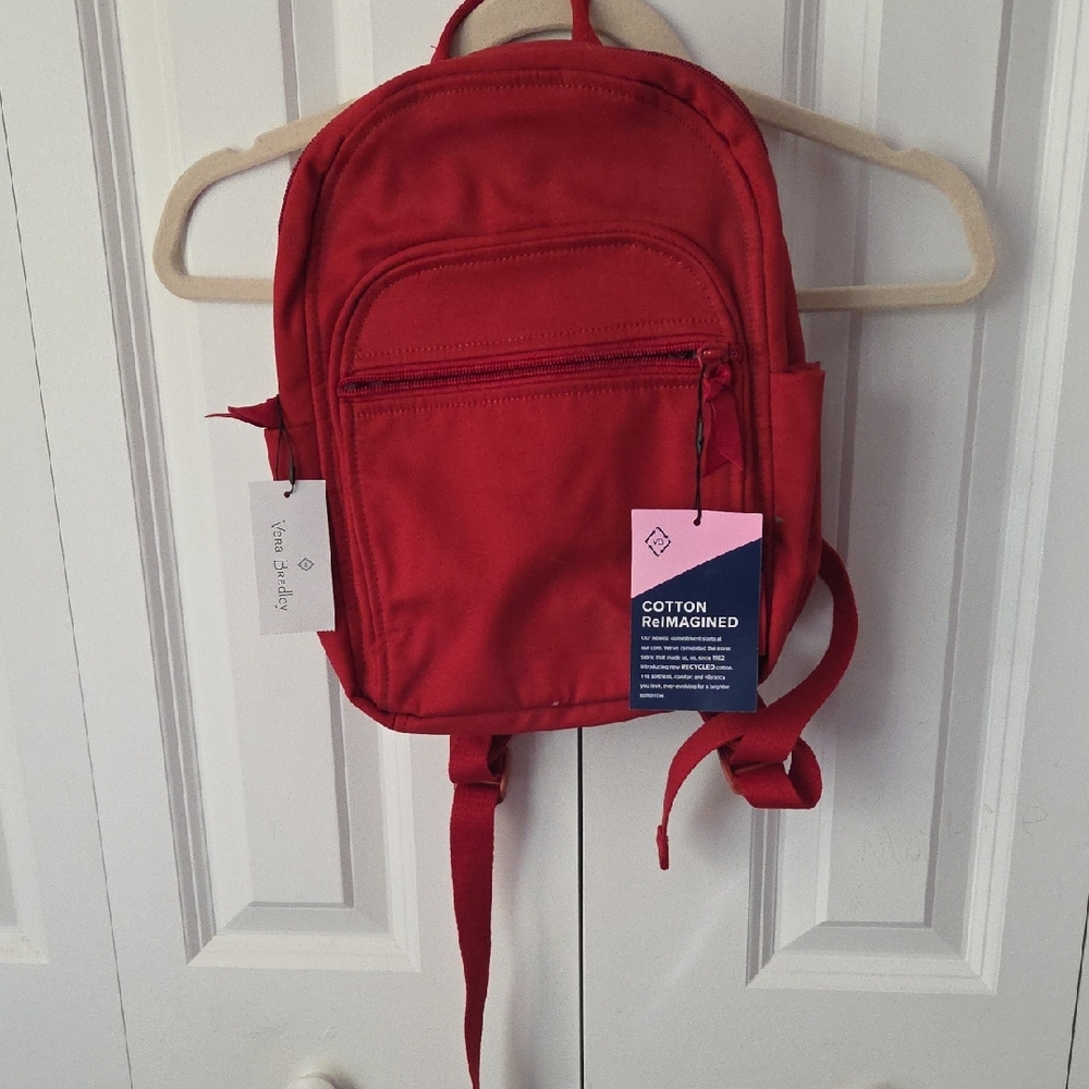 Vera Bradley Vibrant Red Backpack